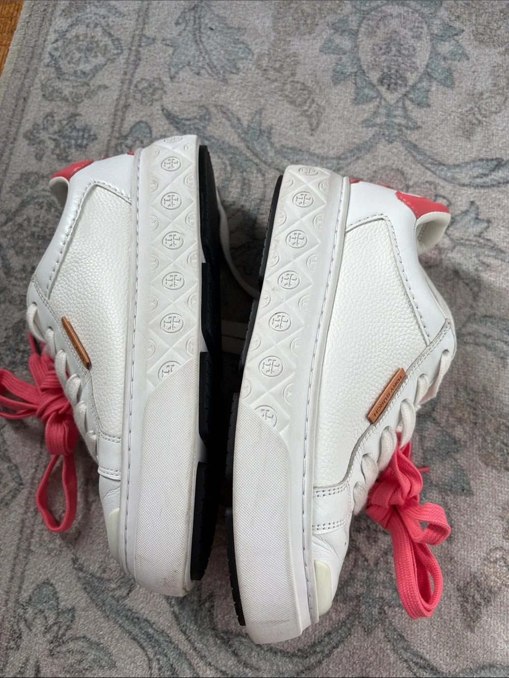 Tory Burch ladybug white sneakers